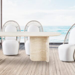 Harbour Outdoor Maui Collection High-Back Dining Chair