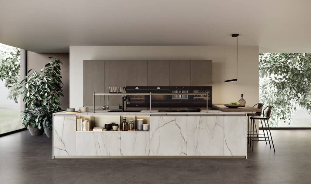 Cucine Lube the immagina representing a luxury kitchen